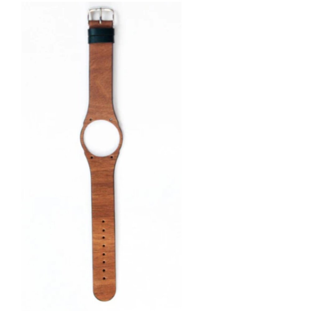 Makore Strap - For Carpenter Watch